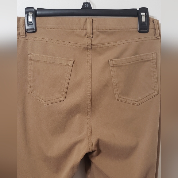 Faded Glory  Tan Pull on Pants Size 12/14 - Picture 5 of 5